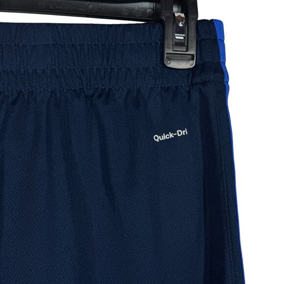 Xersion Medium Mens Basketball Shorts Quick-Dry Stretch Pockets Drawstring Blue - Picture 4 of 7